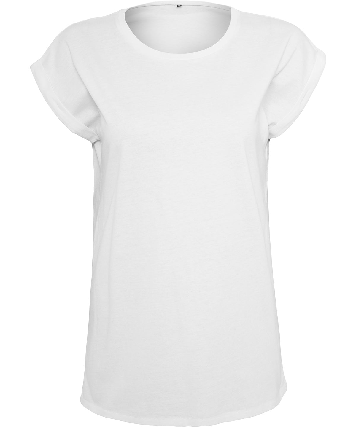 Womens regular extended shoulder tee