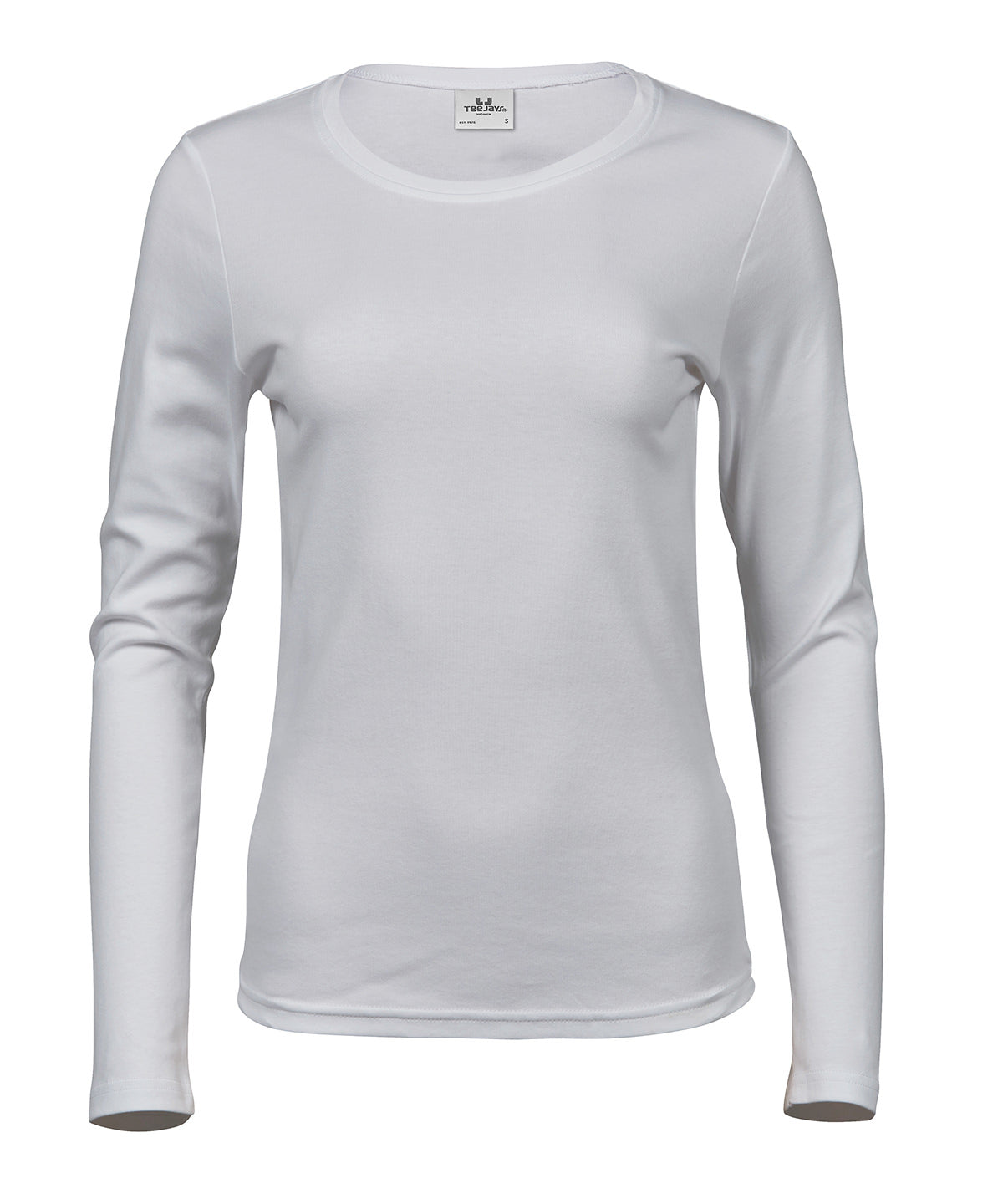 Womens long sleeve interlock tee (590)