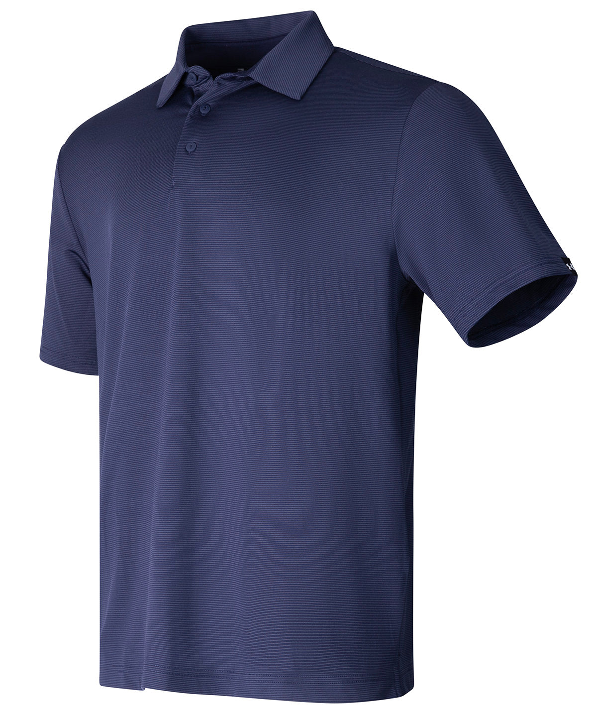 UA playoff 3.0 stripe polo LB microstripe
