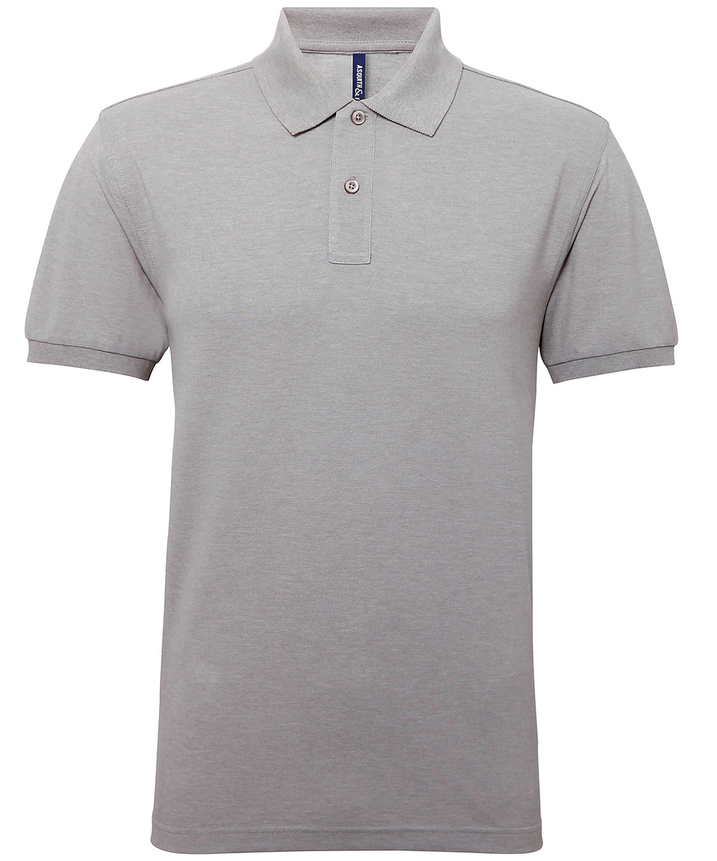 Mens polycotton blend polo