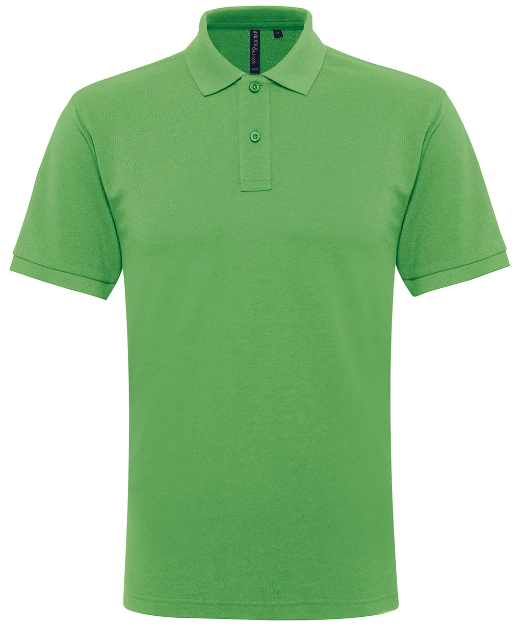 Mens polycotton blend polo