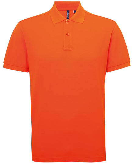 Mens polycotton blend polo