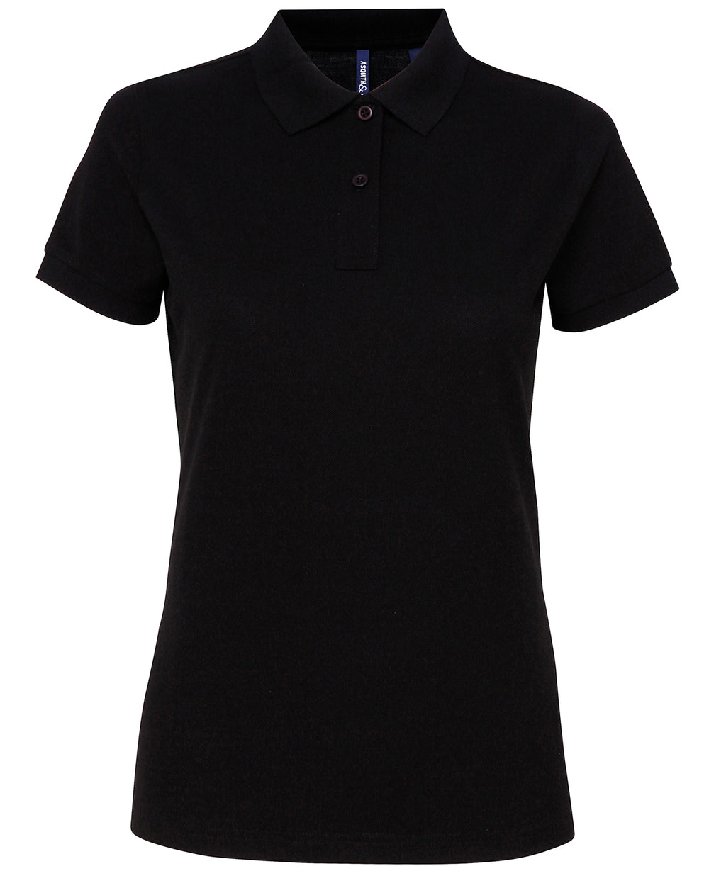 Womens polycotton blend polo