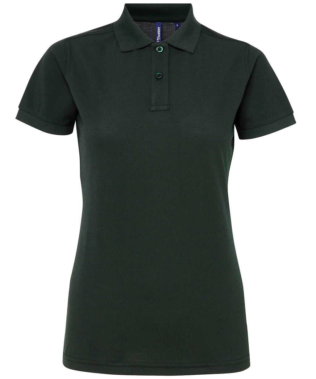 Womens polycotton blend polo