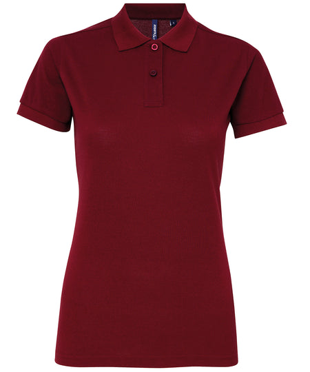 Womens polycotton blend polo