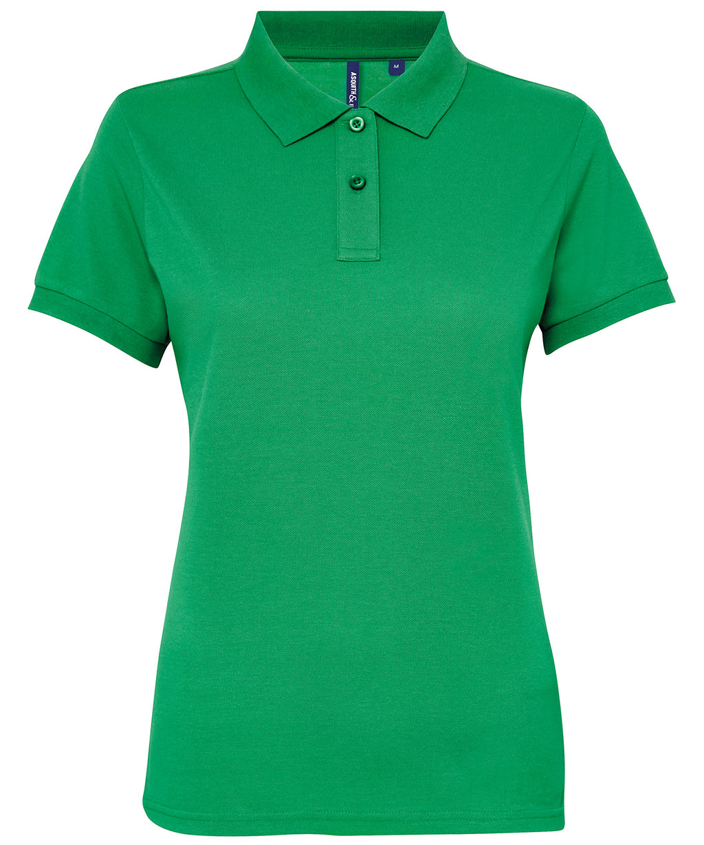 Womens polycotton blend polo