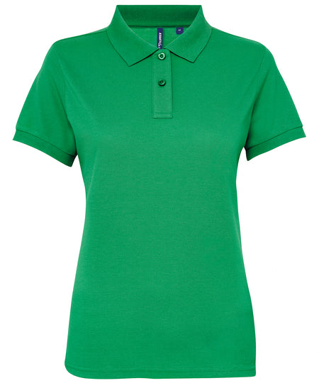 Womens polycotton blend polo