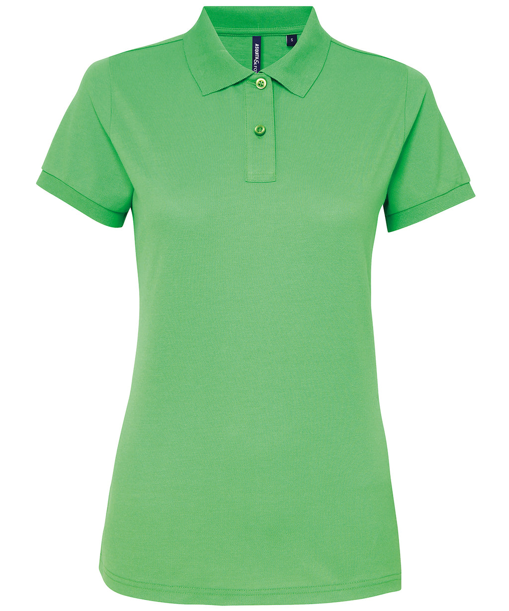 Womens polycotton blend polo