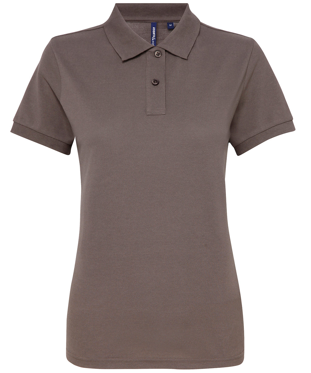 Womens polycotton blend polo