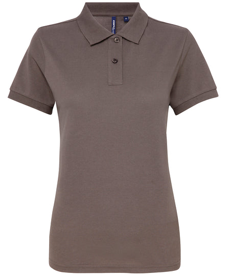 Womens polycotton blend polo