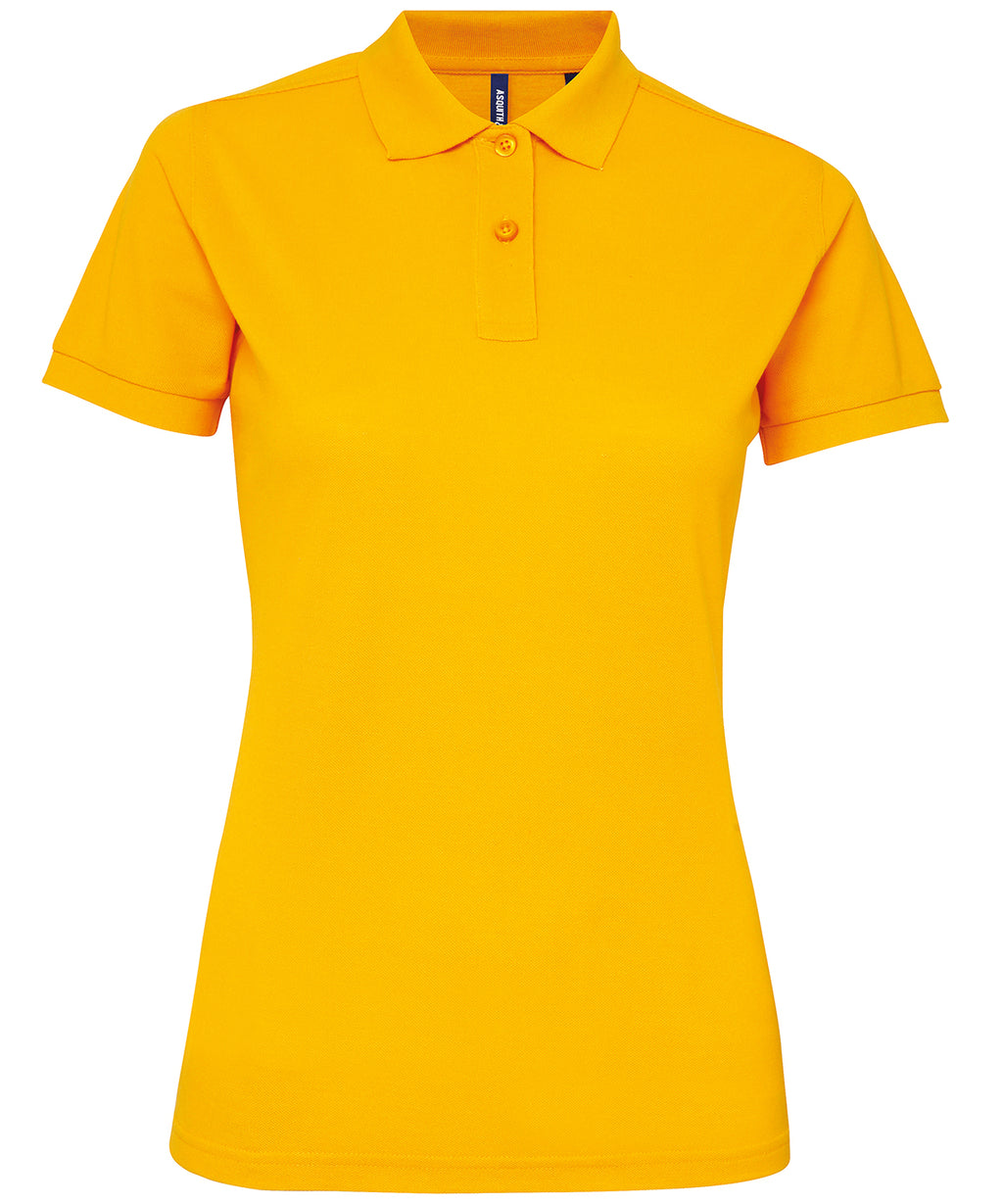 Womens polycotton blend polo