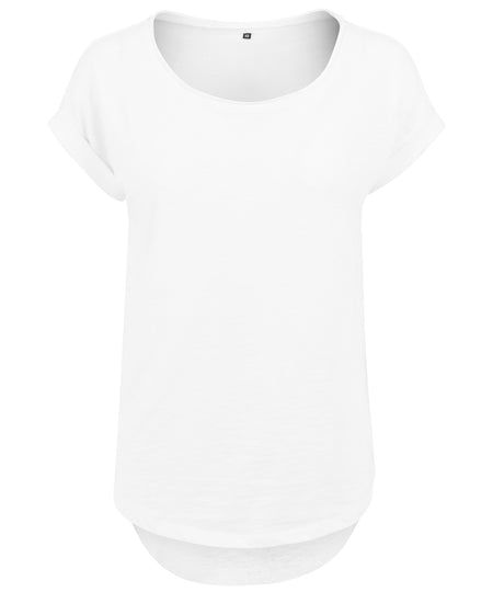 Women's long slub tee