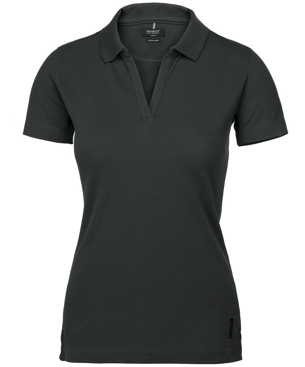 Womens Harvard v-neck  stretch deluxe polo