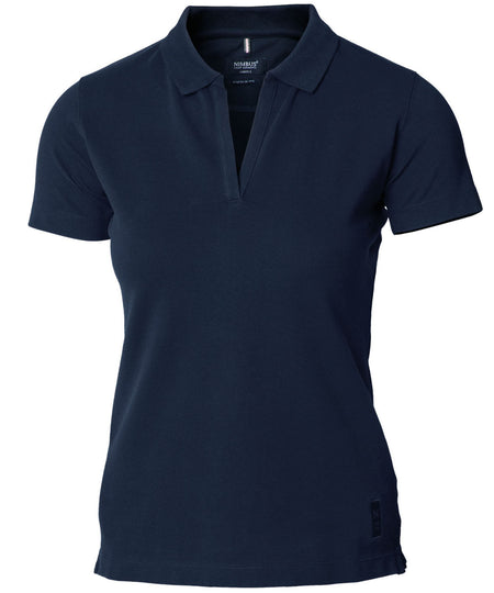 Womens Harvard v-neck  stretch deluxe polo