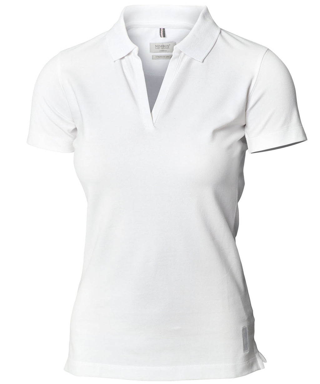 Womens Harvard v-neck  stretch deluxe polo