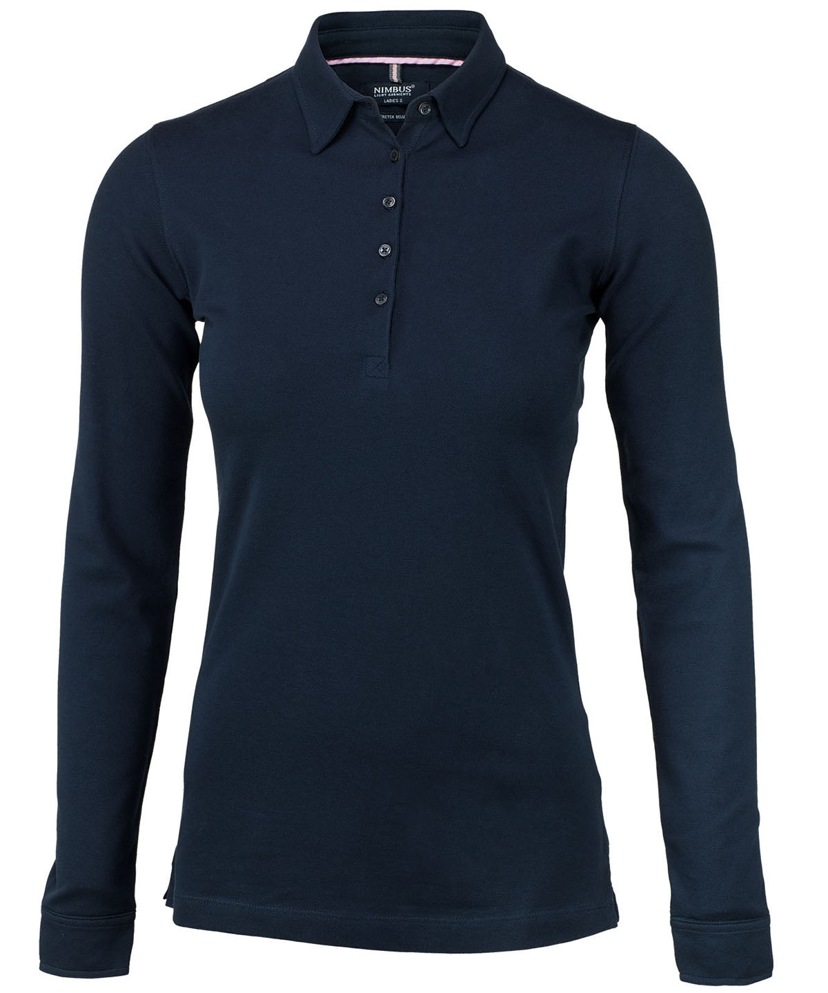Womens Carlington  deluxe long sleeve polo