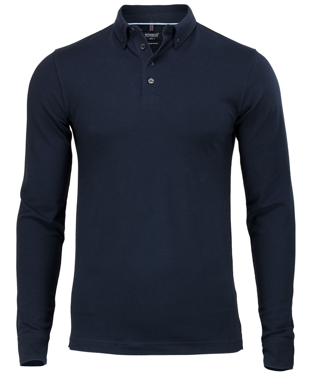 Carlington  deluxe long sleeve polo