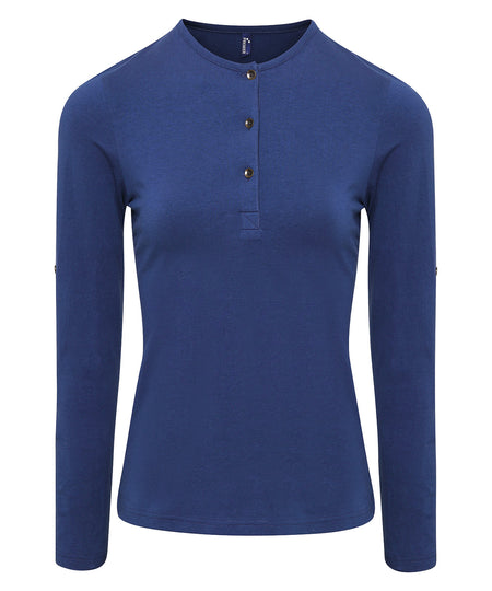 Women's Long John roll-sleeve tee