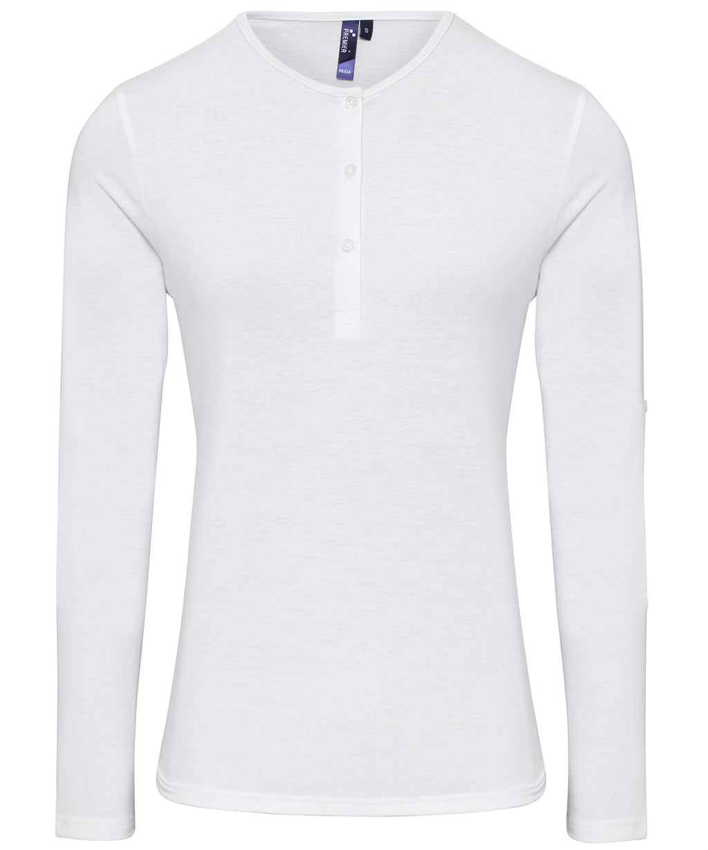 Women's Long John roll-sleeve tee