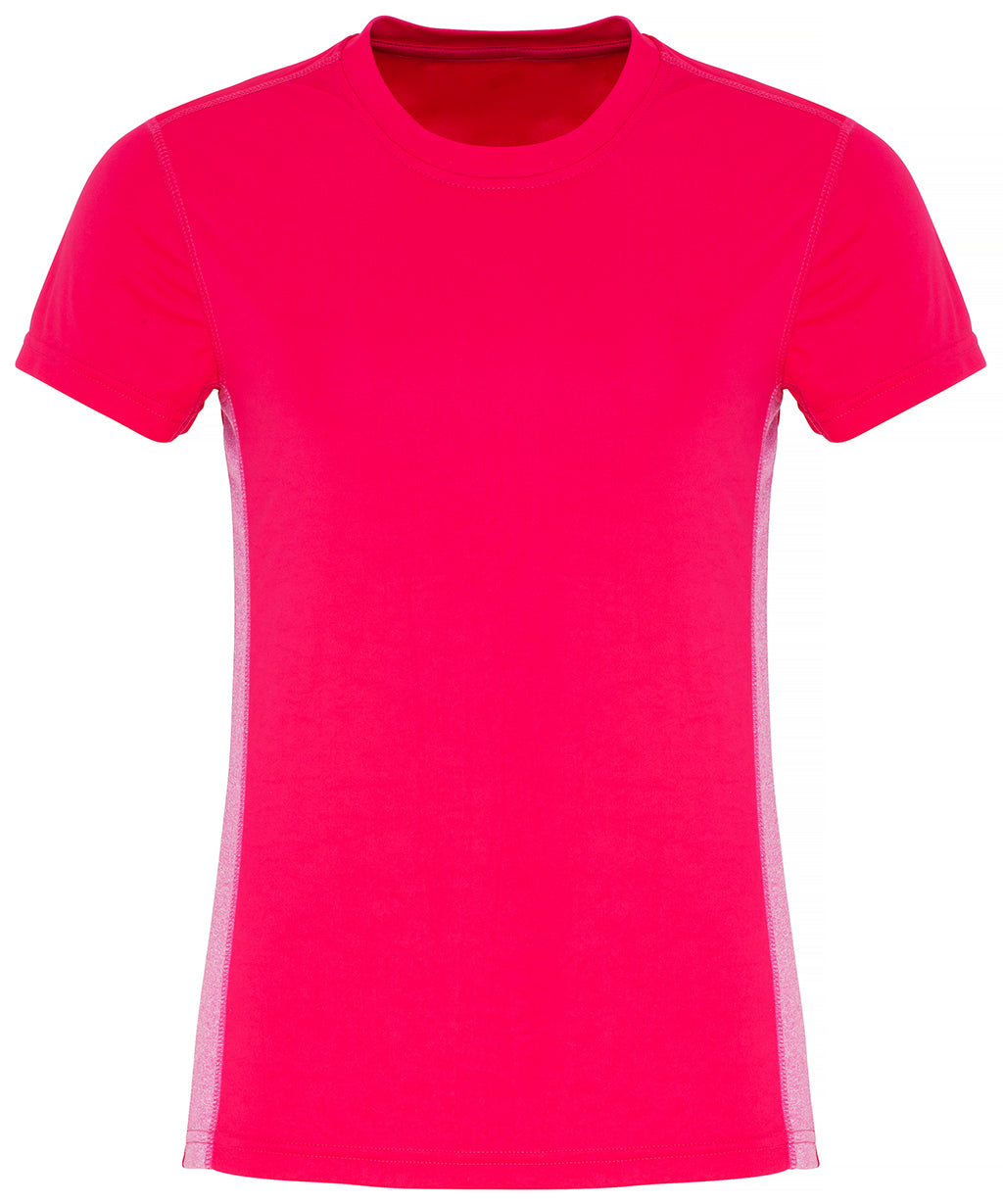 Women's TriDri® contrast panel performance t-shirt