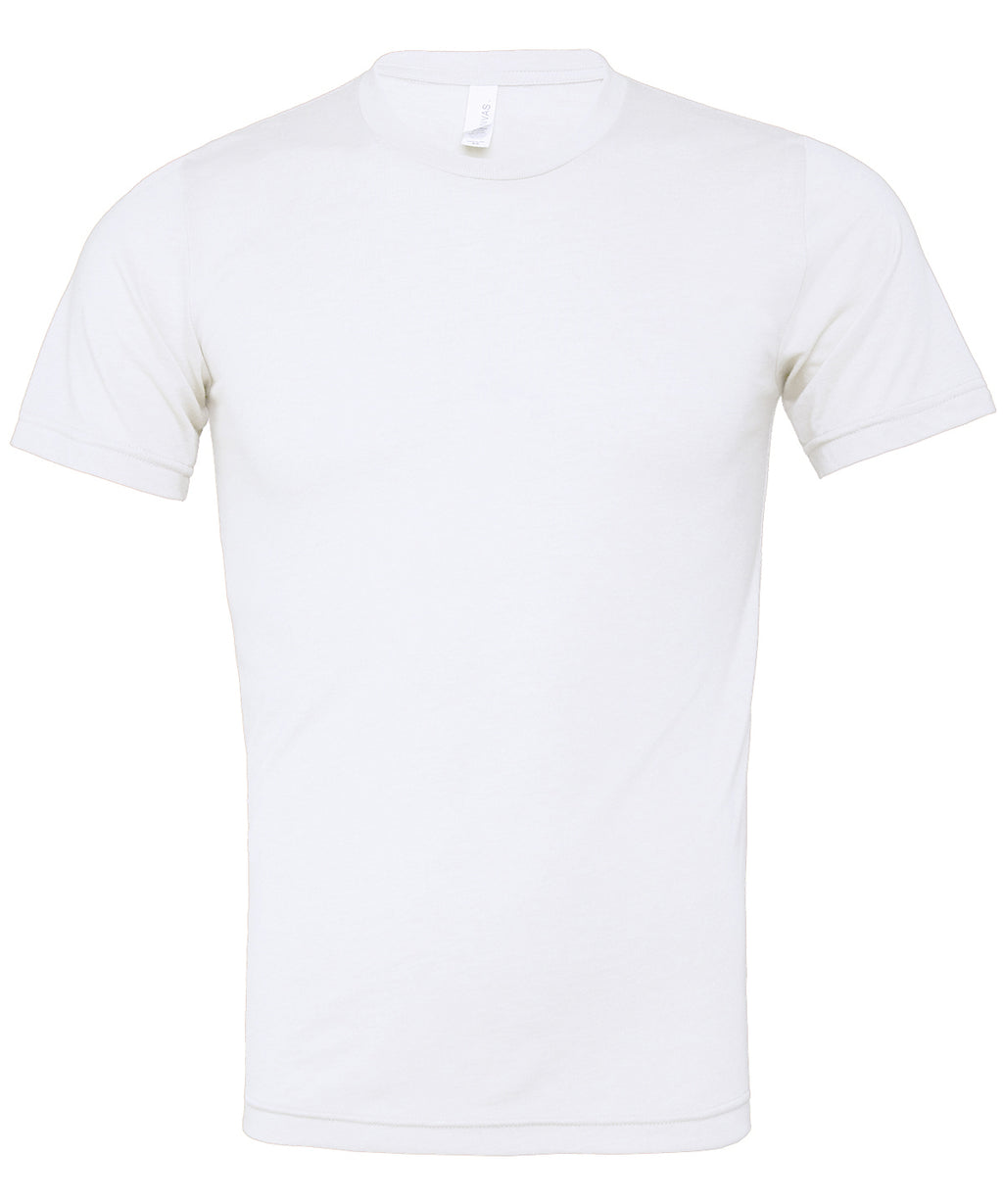 Unisex triblend crew neck t-shirt