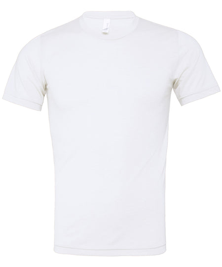 Unisex triblend crew neck t-shirt