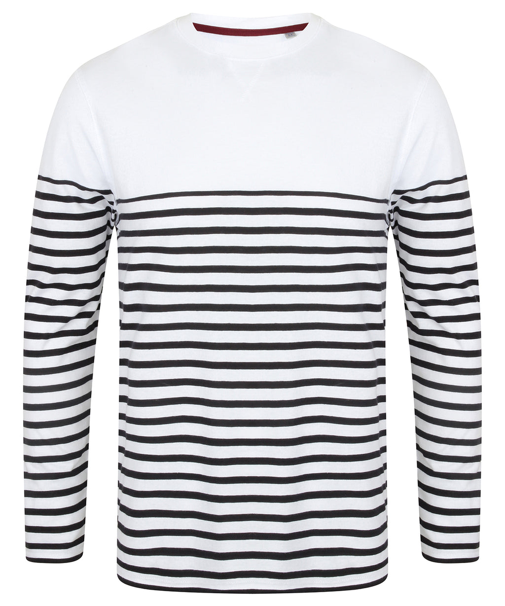 Long sleeve Breton striped T