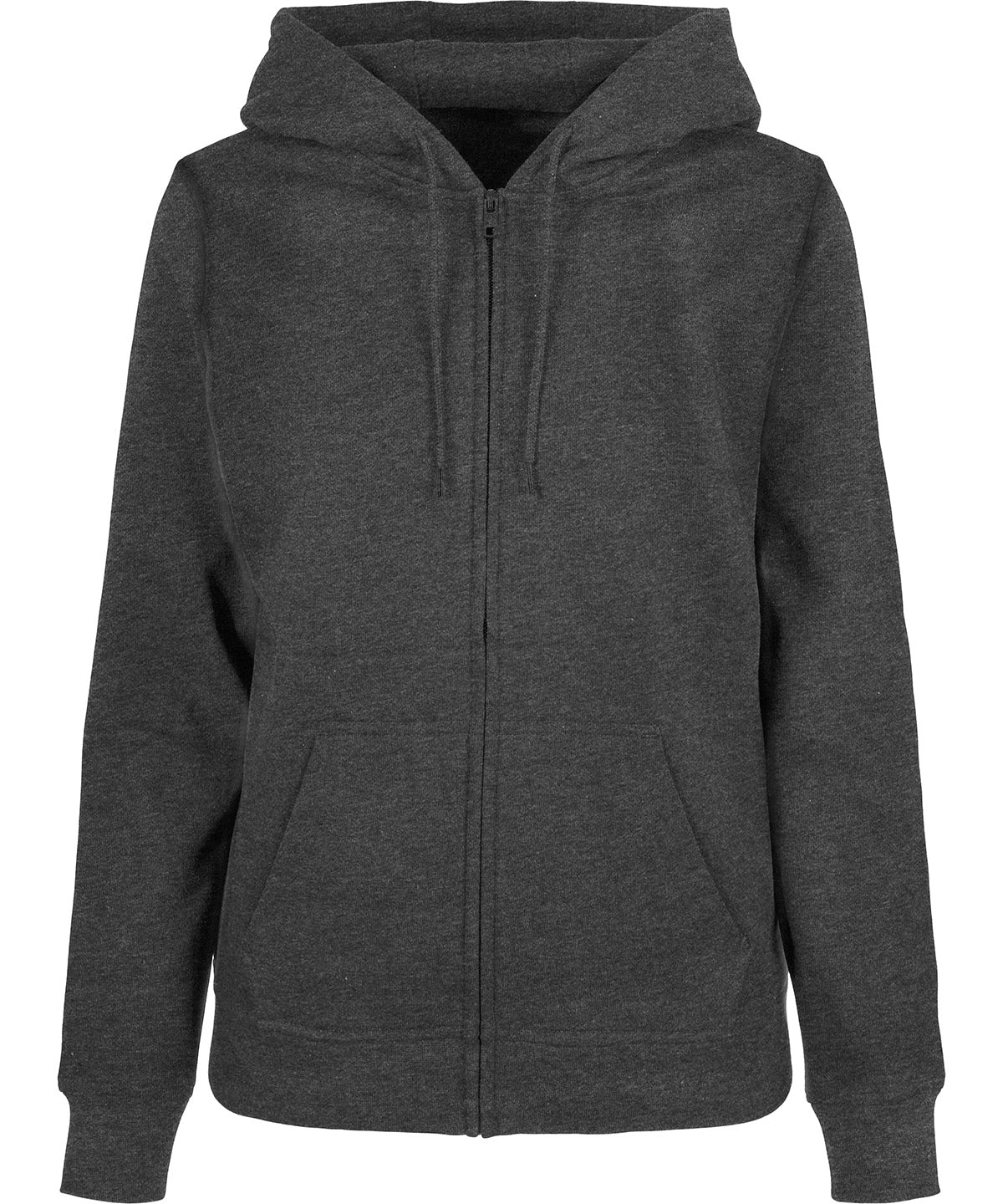 Womens basic zip hoodie