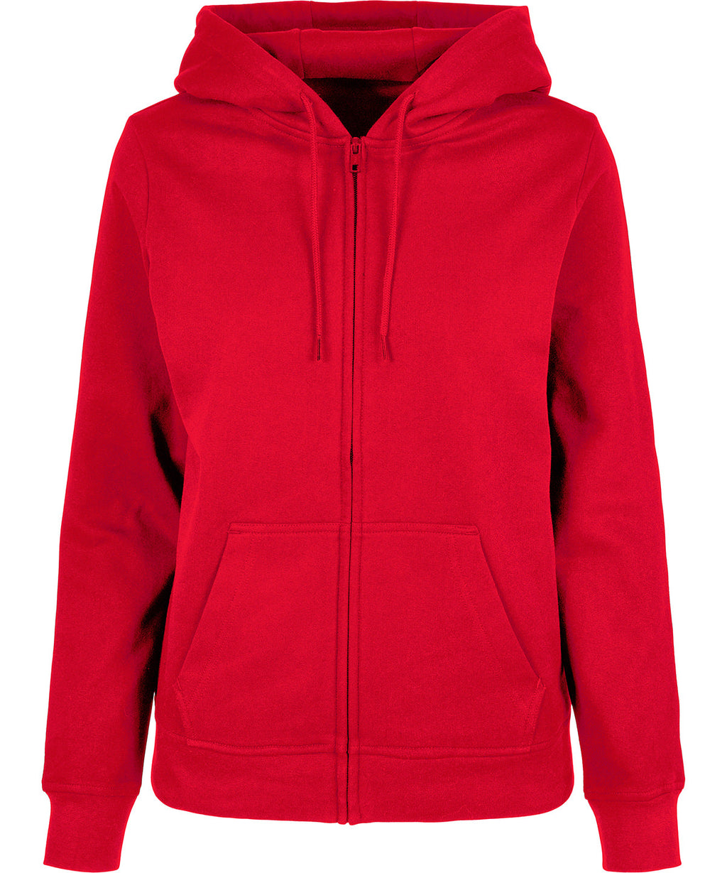 Womens basic zip hoodie