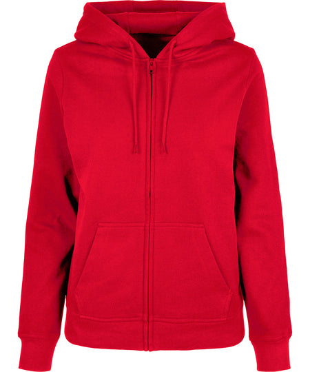 Womens basic zip hoodie