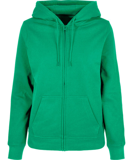 Womens basic zip hoodie