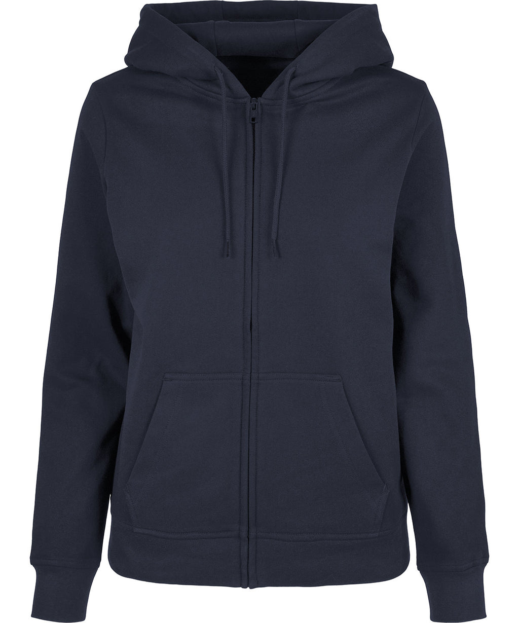 Womens basic zip hoodie