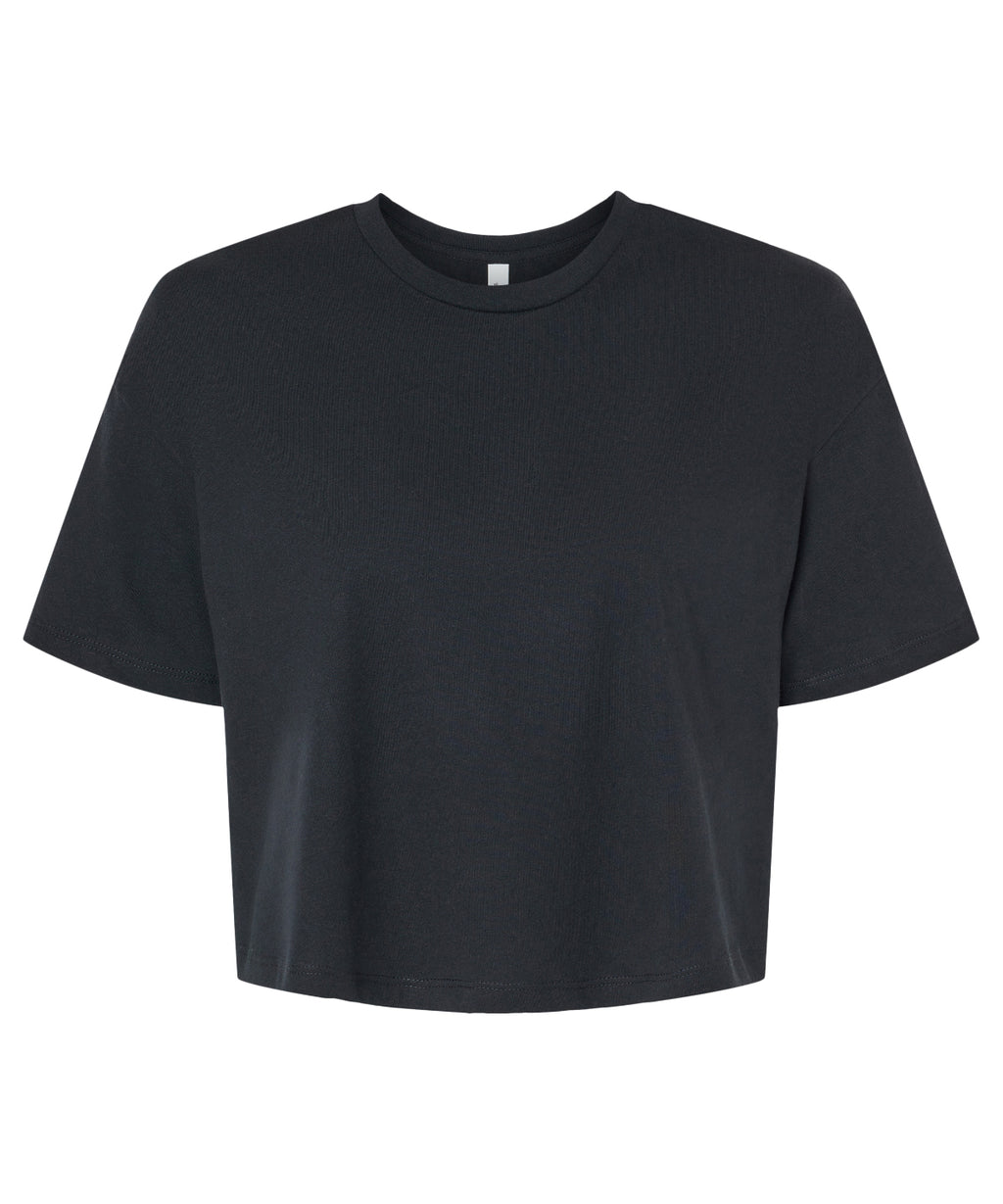 Womens Jersey crop tee