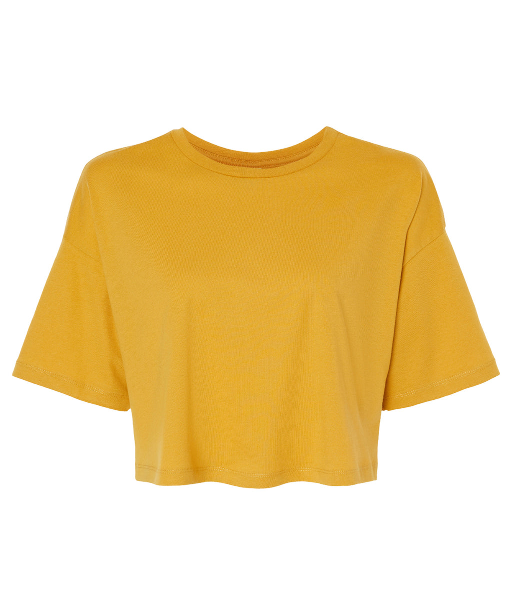 Womens Jersey crop tee