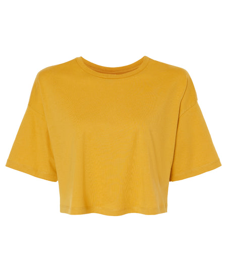 Womens Jersey crop tee