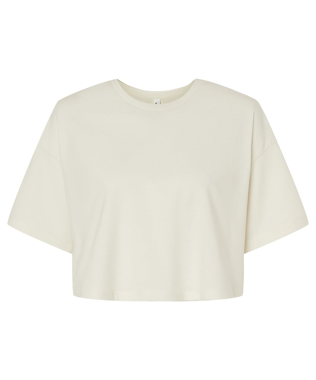 Womens Jersey crop tee