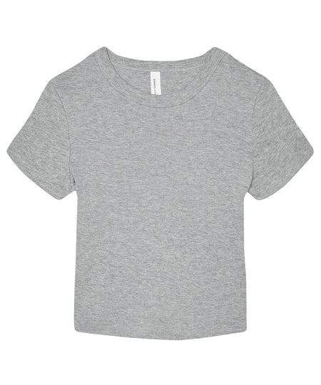 Womens micro rib baby t-shirt