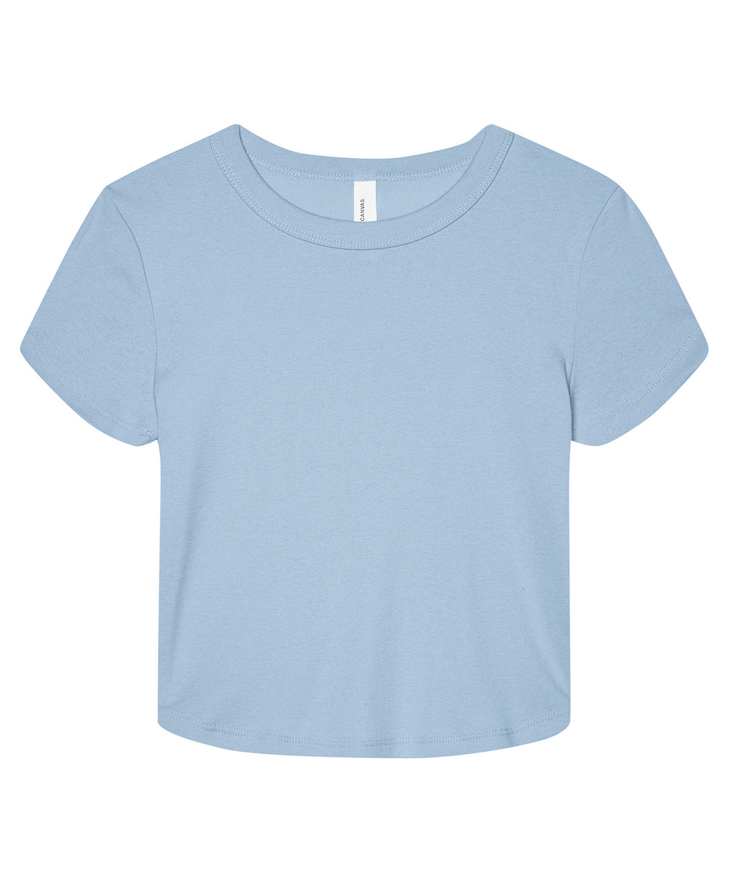 Womens micro rib baby t-shirt