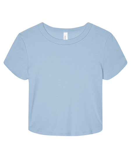 Womens micro rib baby t-shirt