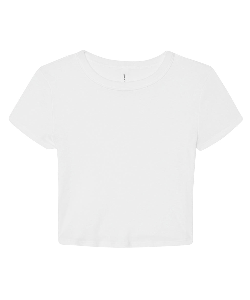 Womens micro rib baby t-shirt