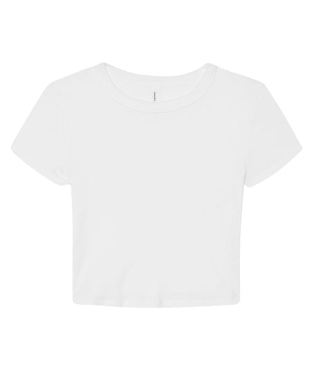 Womens micro rib baby t-shirt