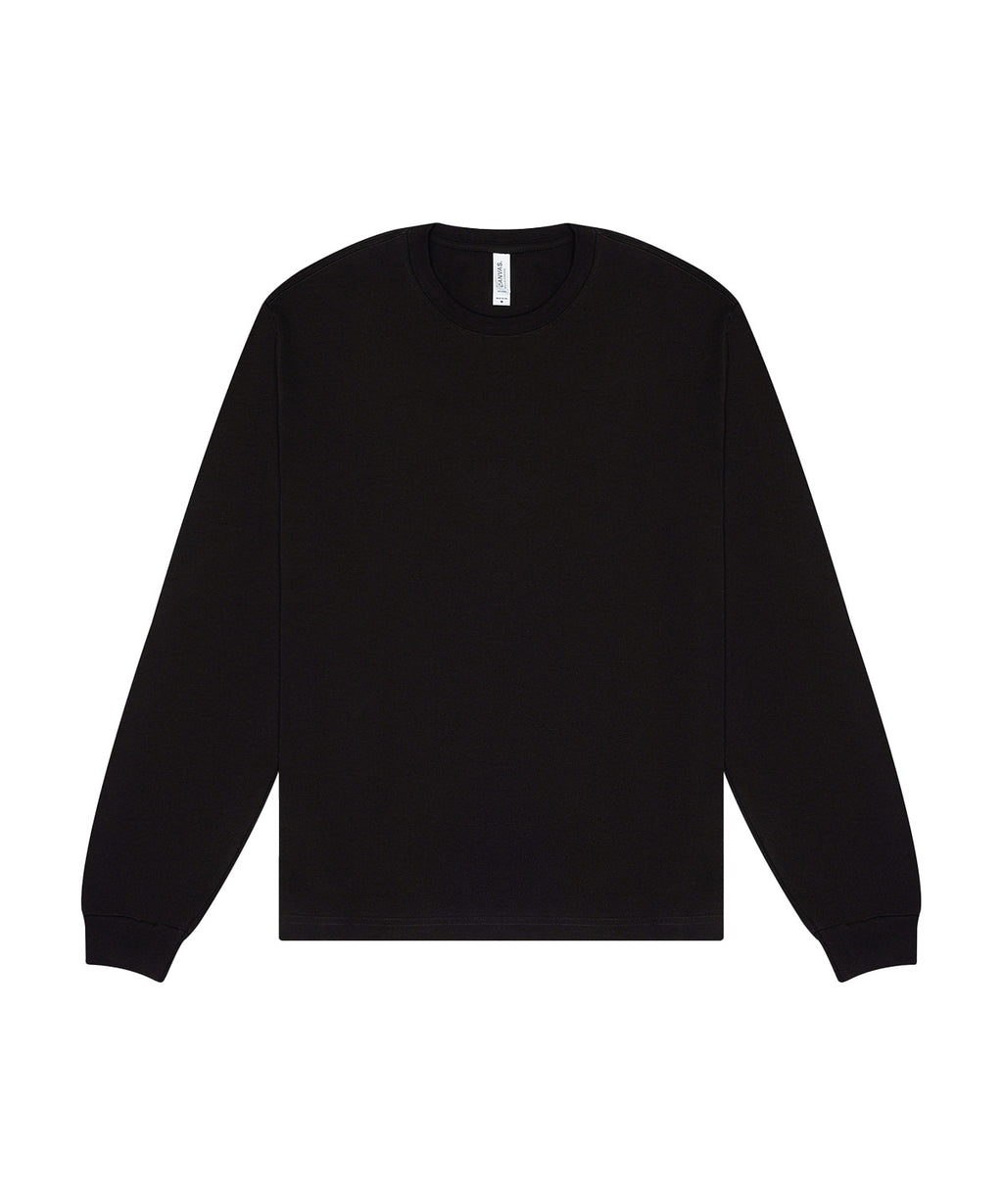 Unisex heavy boxy long sleeve tee