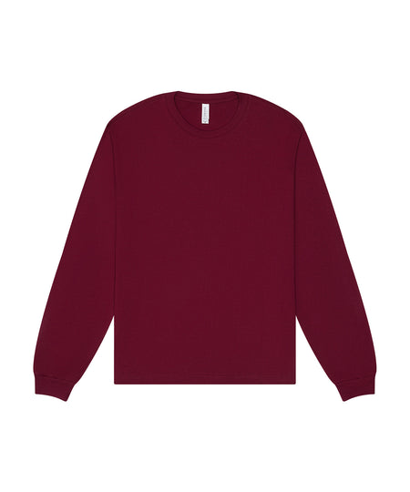 Unisex heavy boxy long sleeve tee