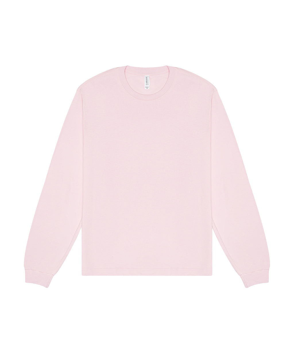 Unisex heavy boxy long sleeve tee