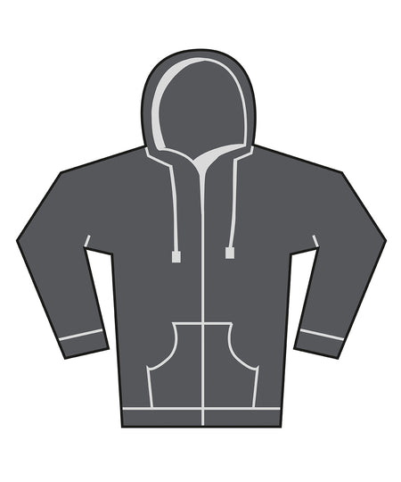 Unisex heavy full-zip hoodie