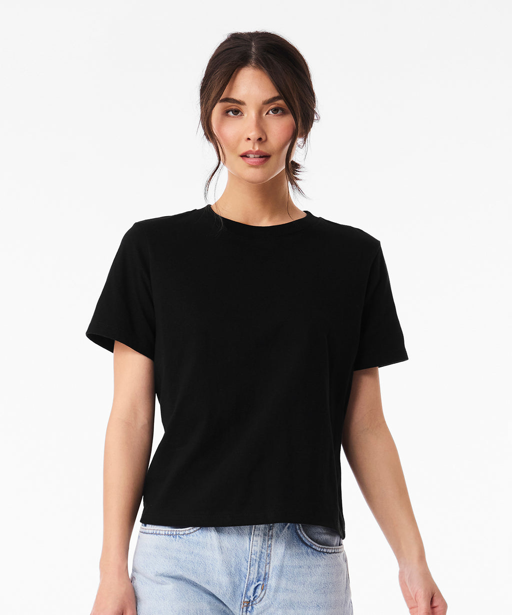 Womens heavy boxy tee
