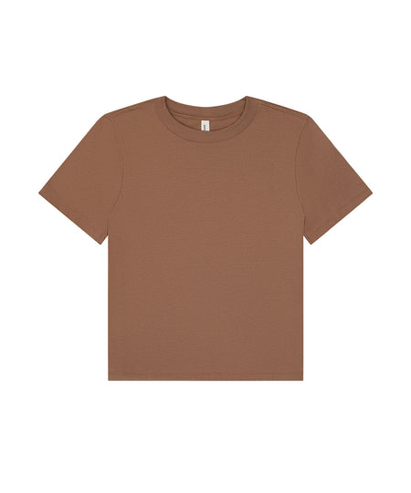 Womens heavy boxy tee