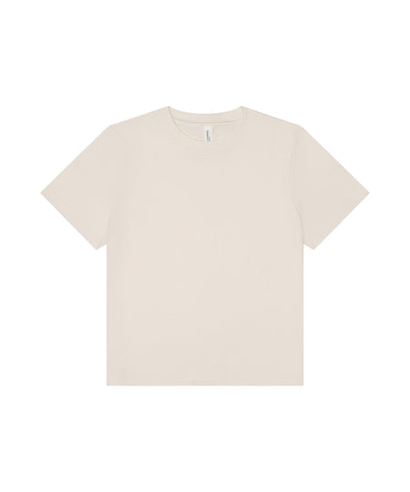 Womens heavy boxy tee
