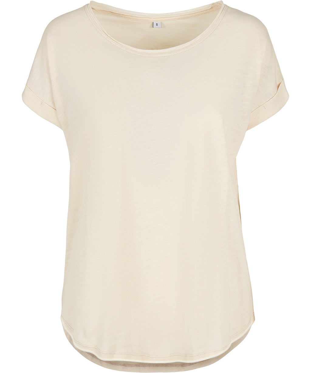 Women's long slub tee