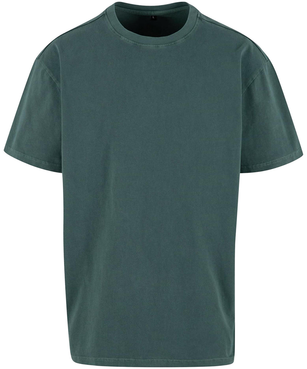Acid washed heavy oversized tee